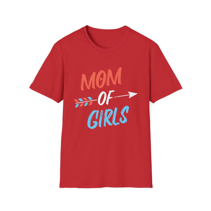 Mother's Day Unisex T-Shirt - Mom Of Girls Design