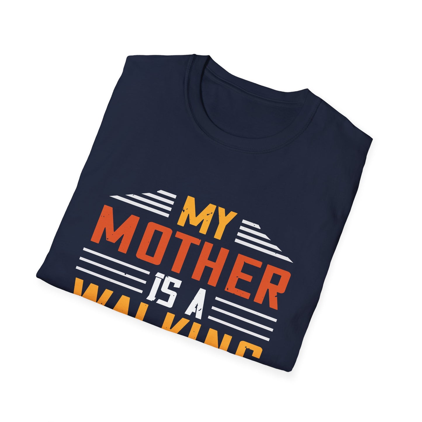 Mother's Day Unisex T-Shirt - My Mother Is A Walking Miracle Design