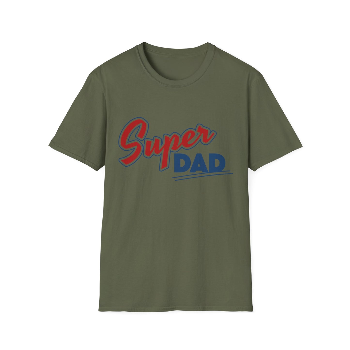 Father's Day Unisex T-Shirt - Super Dad Design