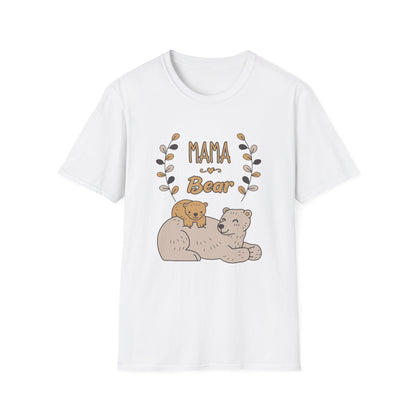 Mother's Day Unisex T-Shirt - Cute Mama Bear Design