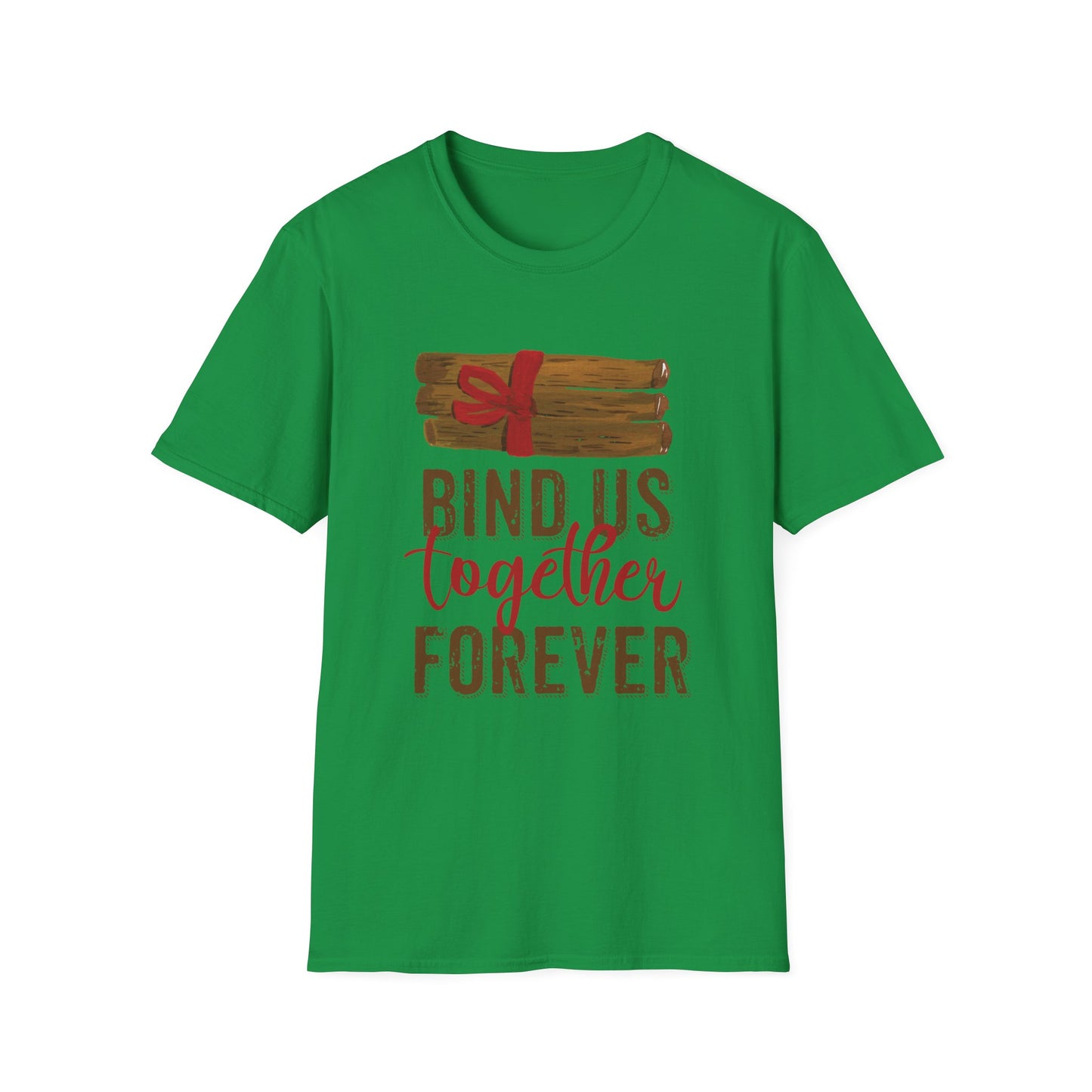 Valentine's Day Unisex T-Shirt - Bind Us Together Forever Design