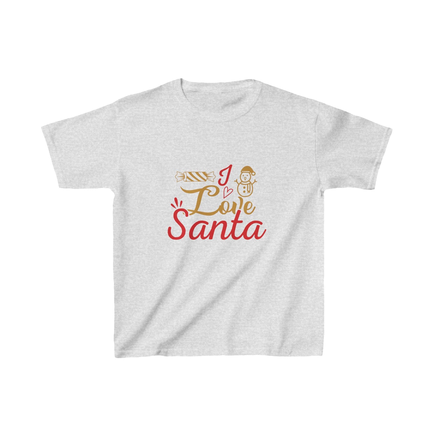 Christmas Unisex Kids T-Shirt - Love Santa Design