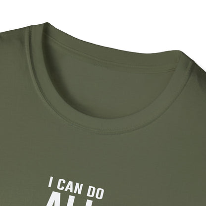 Christian Unisex T-Shirt - I Can Do All Things Through Christ Design