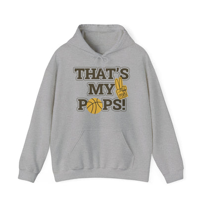 Father's Day Unisex Hooded Sweatshirt - That's My Pops! Design