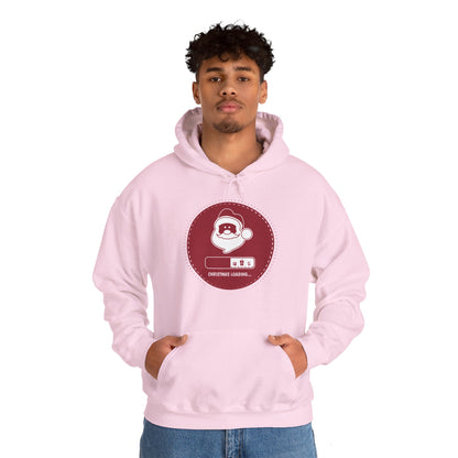 Christmas Unisex Hooded Sweatshirt - Christmas Loading Design