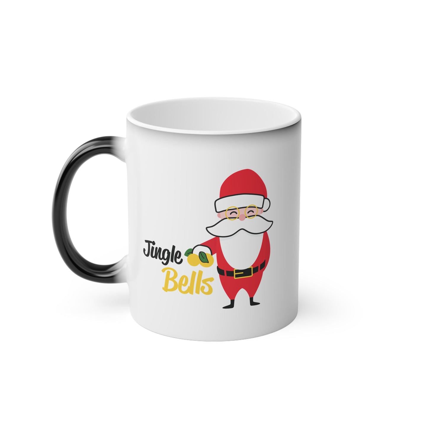 Christmas Color Changing Mug - Jingle Bells Design