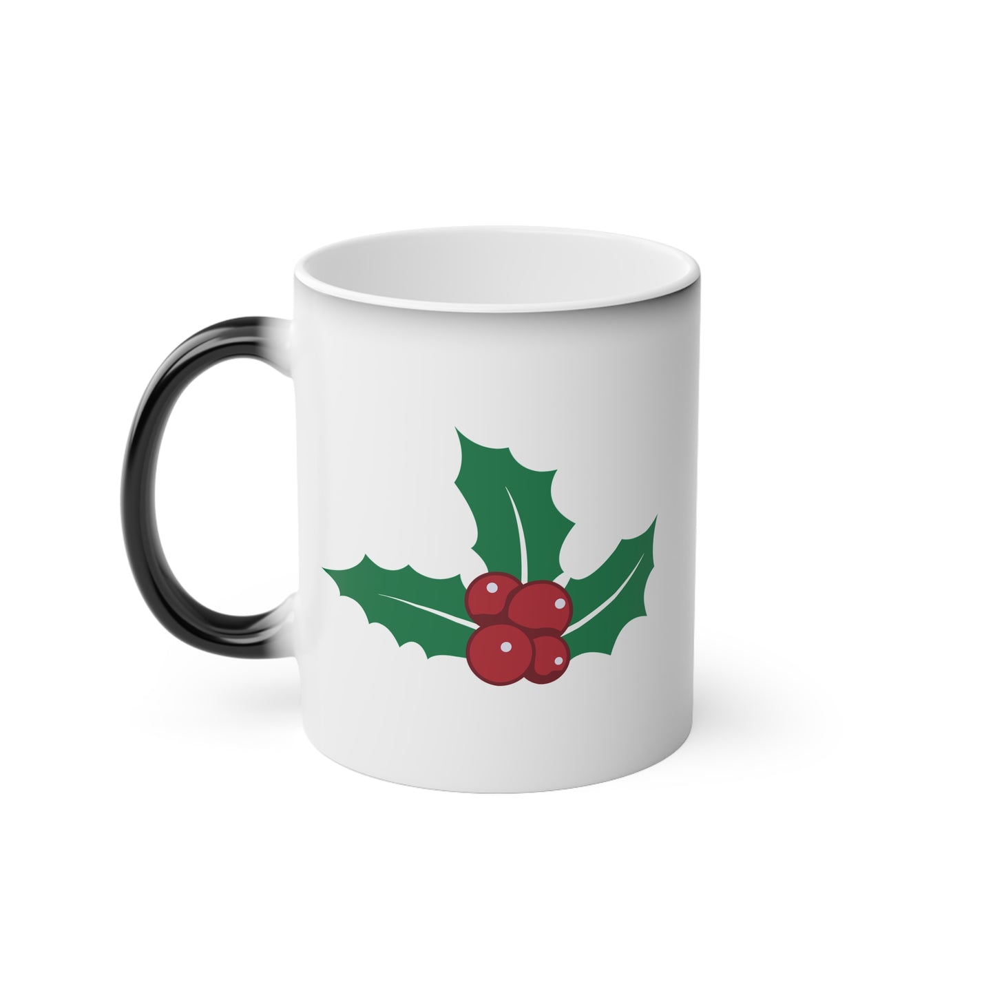 Christmas Color Changing Mug - Mistletoe Design