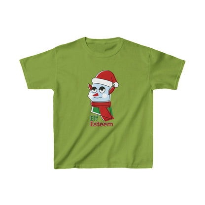 Christmas Unisex Kids T-Shirt - Elf Esteem Design