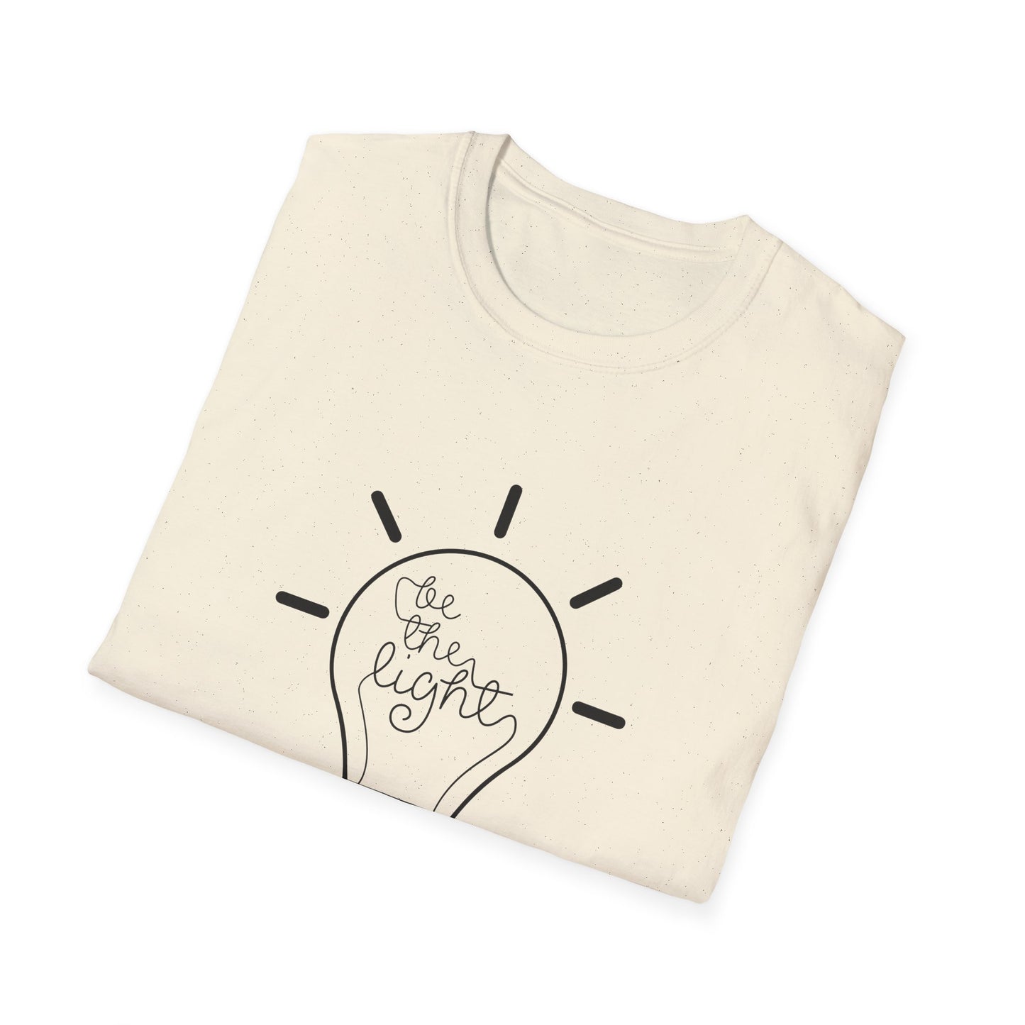 Christian Unisex T-Shirt - Be The Light Design