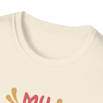 Mother's Day Unisex T-Shirt - My Mom Is My Hero Design