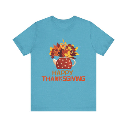 Kettle Plants in Fall Thanksgiving T-Shirt - Unisex
