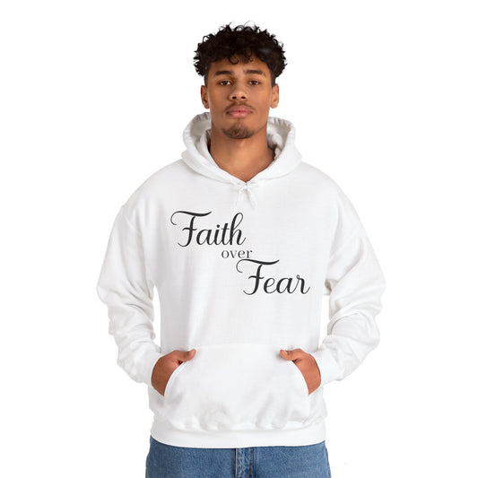 "Faith Over Fear” Christian Hoodie | Motivational Treats