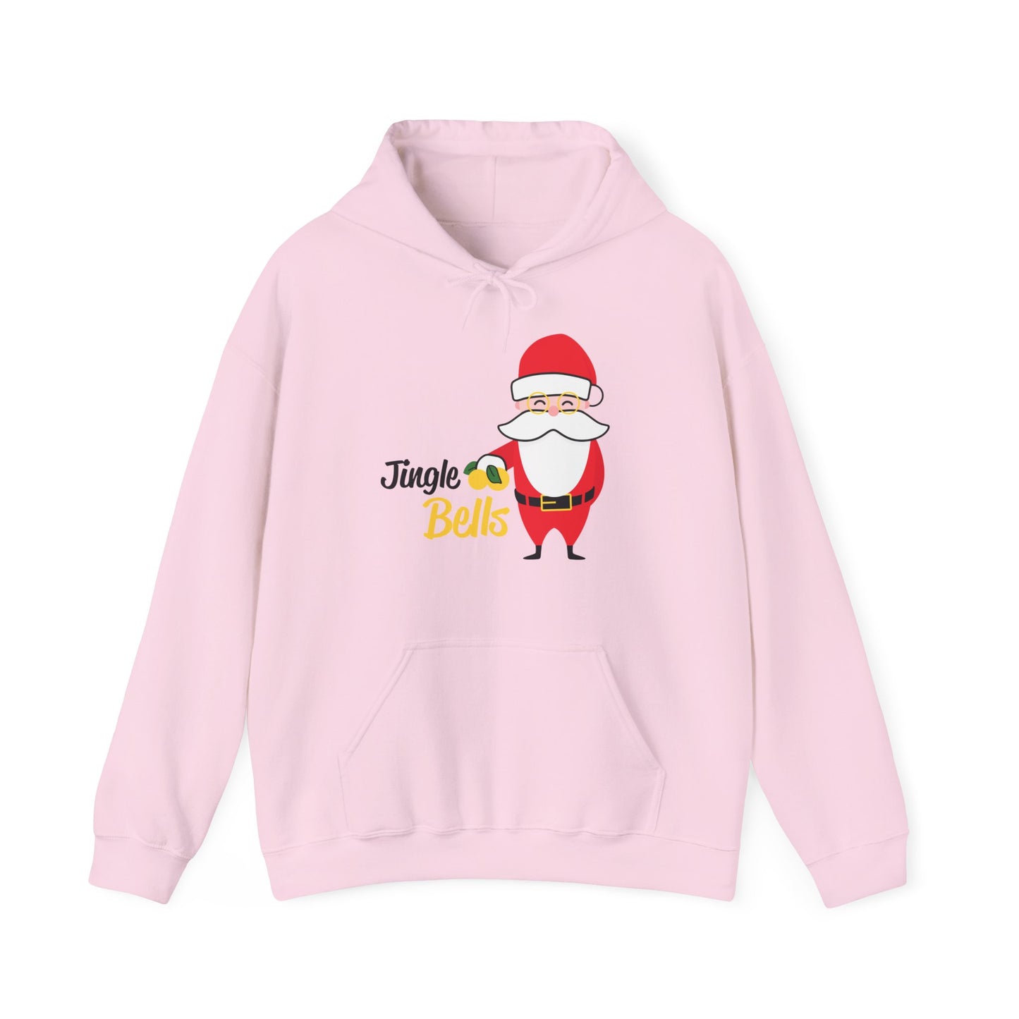 Christmas Unisex Hooded Sweatshirt - Jingle Bells Santa Design