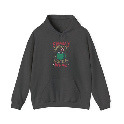 Christmas Unisex Hooded Sweatshirt - Shimmy Shimmy Cocoa What Design