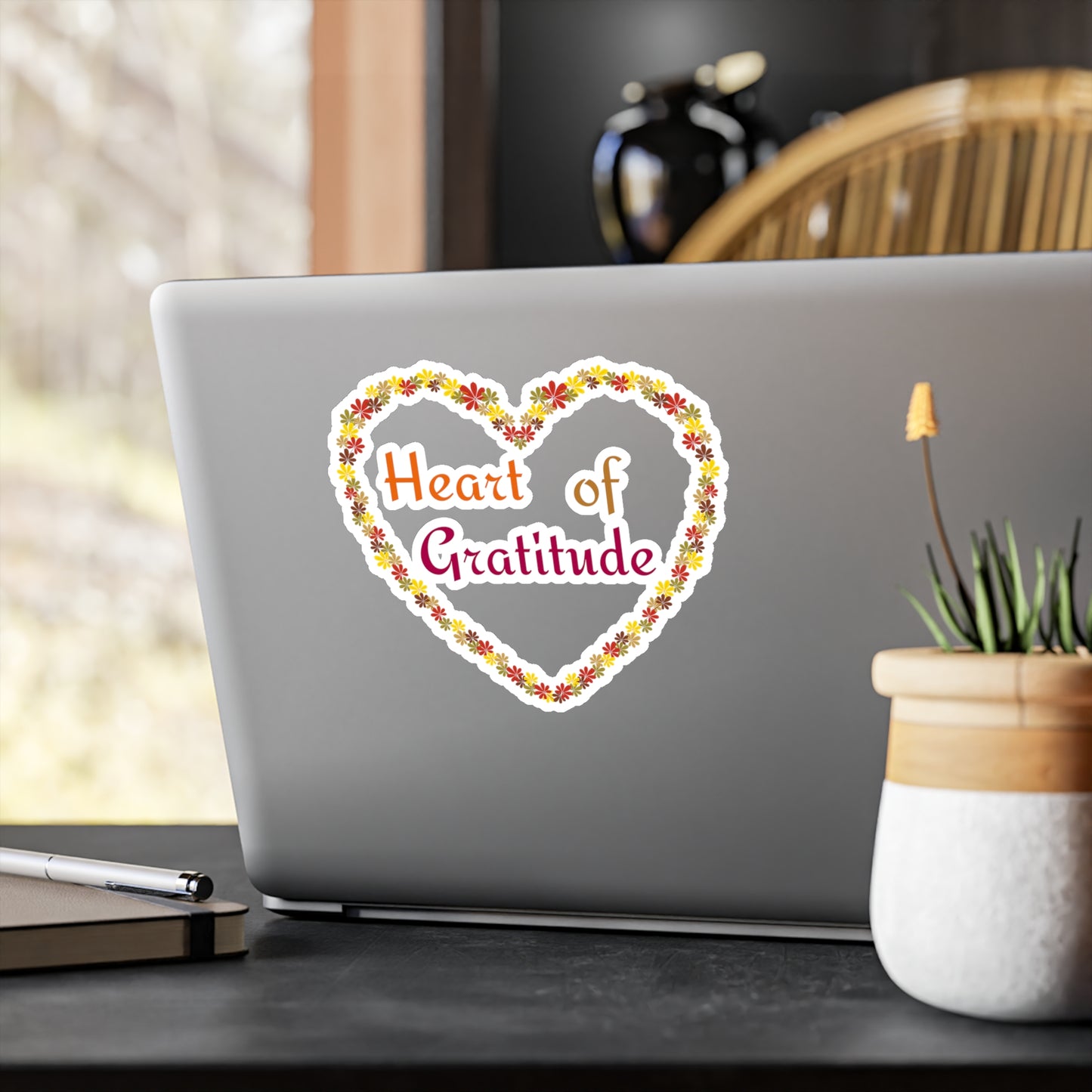 Heart Of Gratitude Sticker