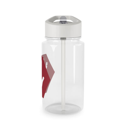 Tritan Water Bottle - Santa Stop Here Design