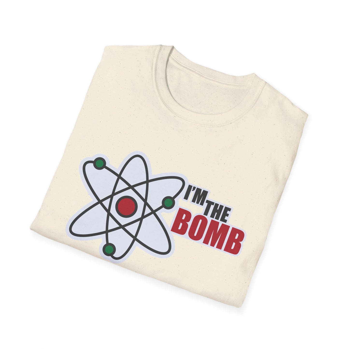 Motivational Unisex T-Shirt - I'm The Bomb Design