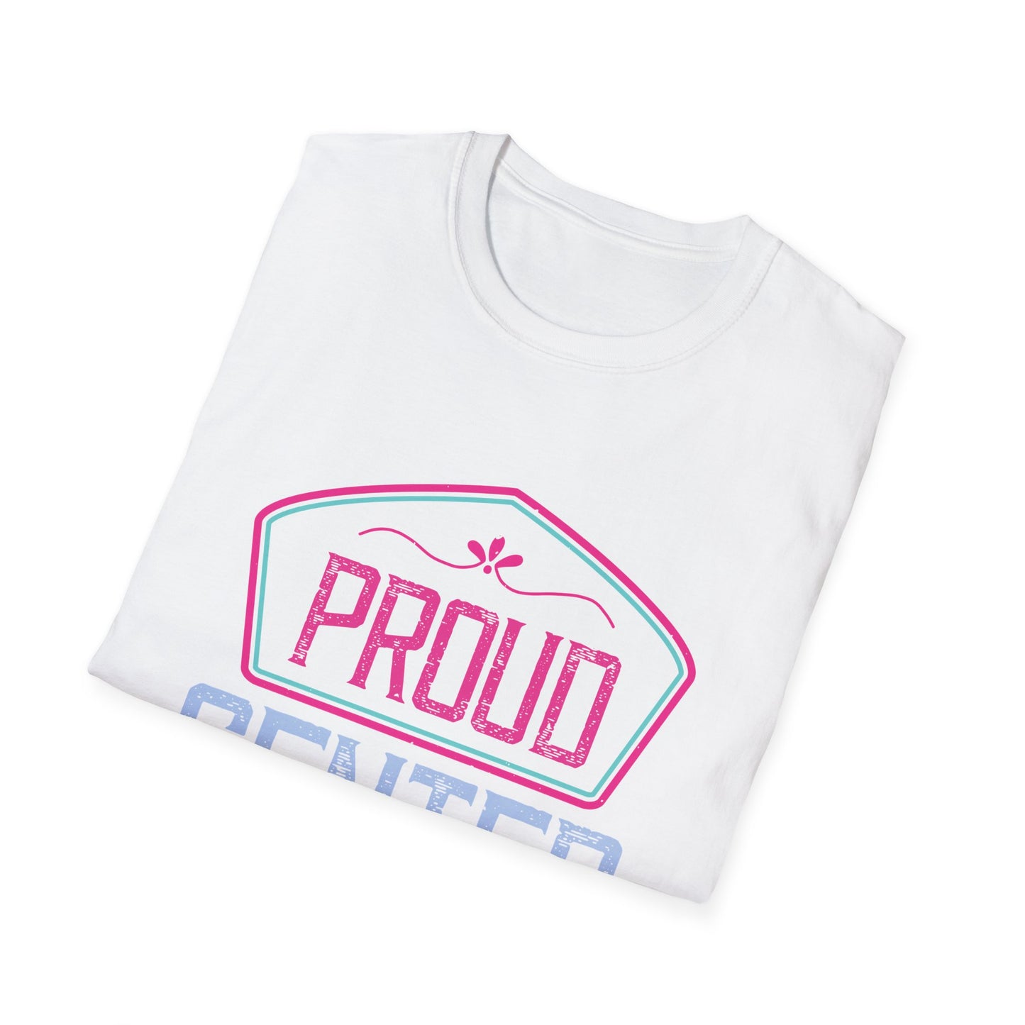 Mother's Day Unisex T-Shirt - Proud Center Mom Design