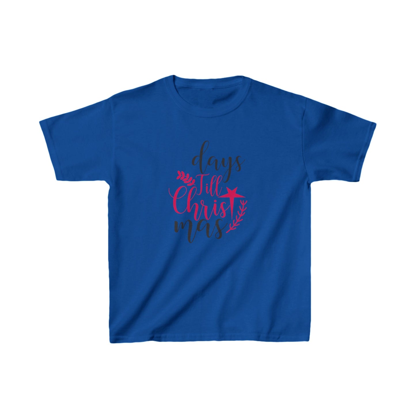 Christmas Unisex Kids T-Shirt - Days Till Christmas Design