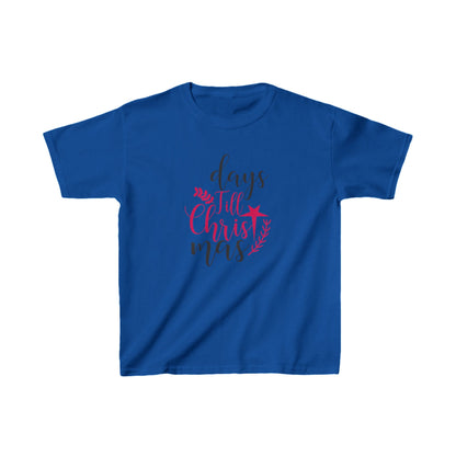 Christmas Unisex Kids T-Shirt - Days Till Christmas Design