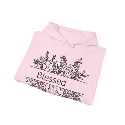 Christian Unisex Hooded Sweatshirt - Blessed Design