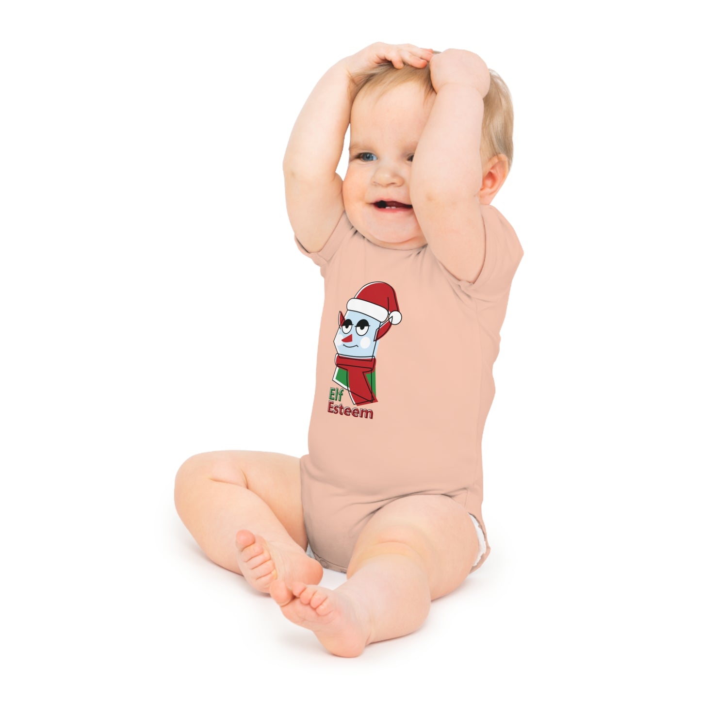 Christmas Baby Bodysuit - Elf Esteem Design