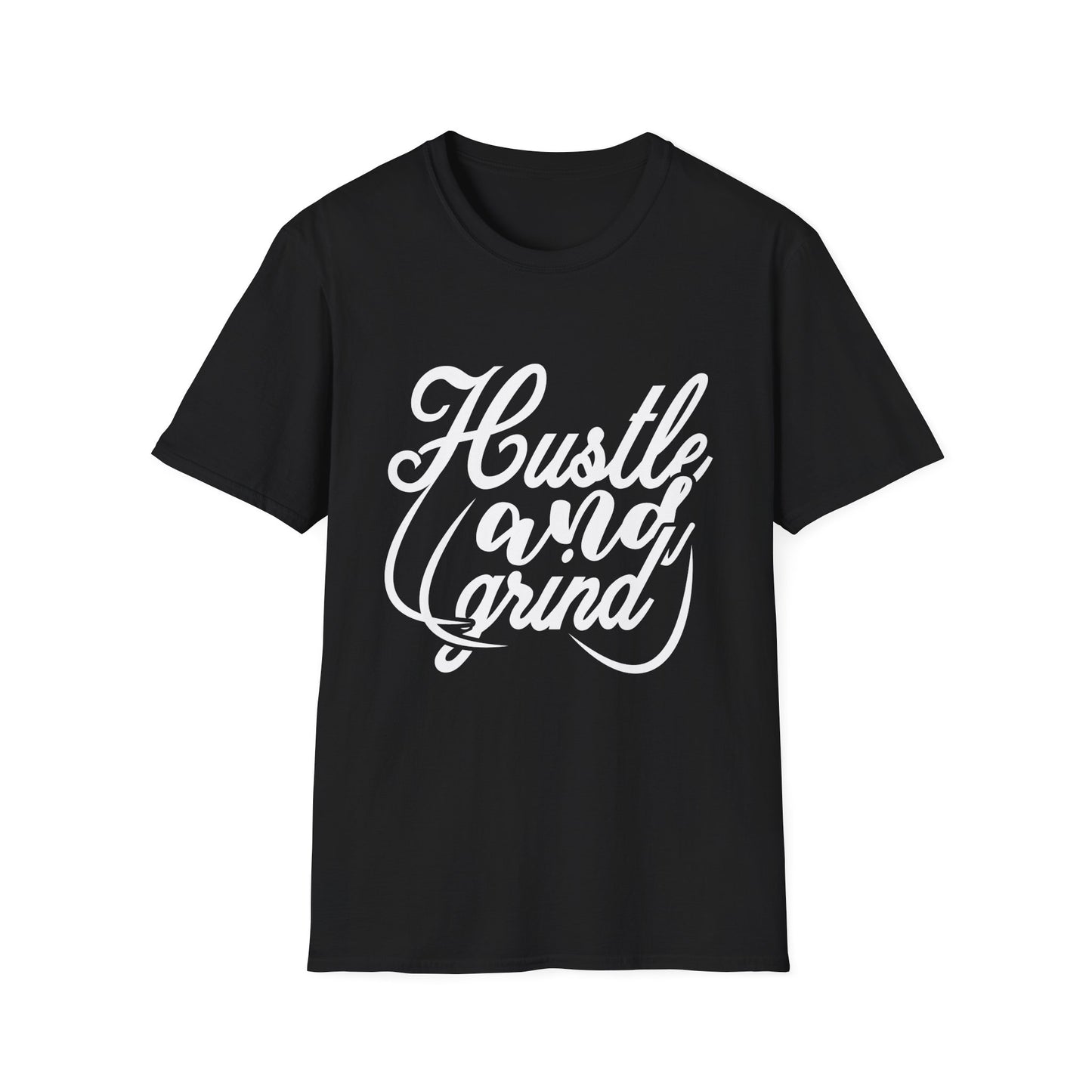 Motivational Unisex T-Shirt - Hustle and Grind Design