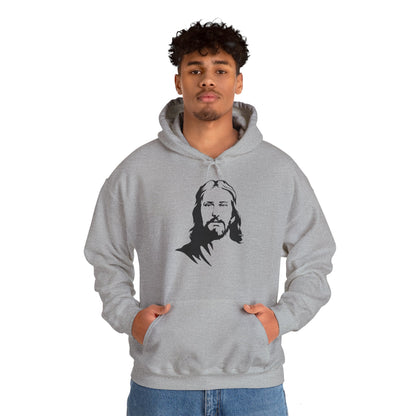 Christian Unisex Hooded Sweatshirt - Jesus Christ Design