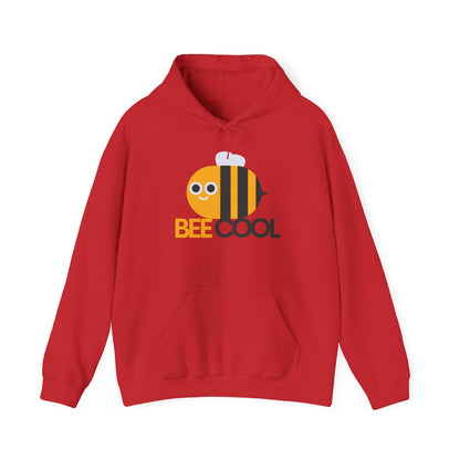 Motivational Unisex Hooded Sweatshirt - Bee Cool Design