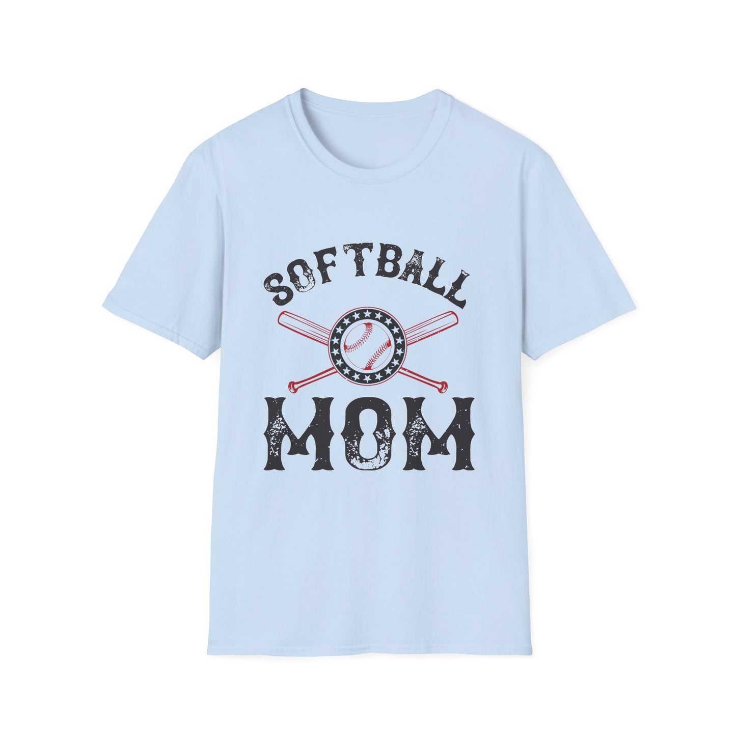 Mother's Day Unisex T-Shirt - Softball Mom Design