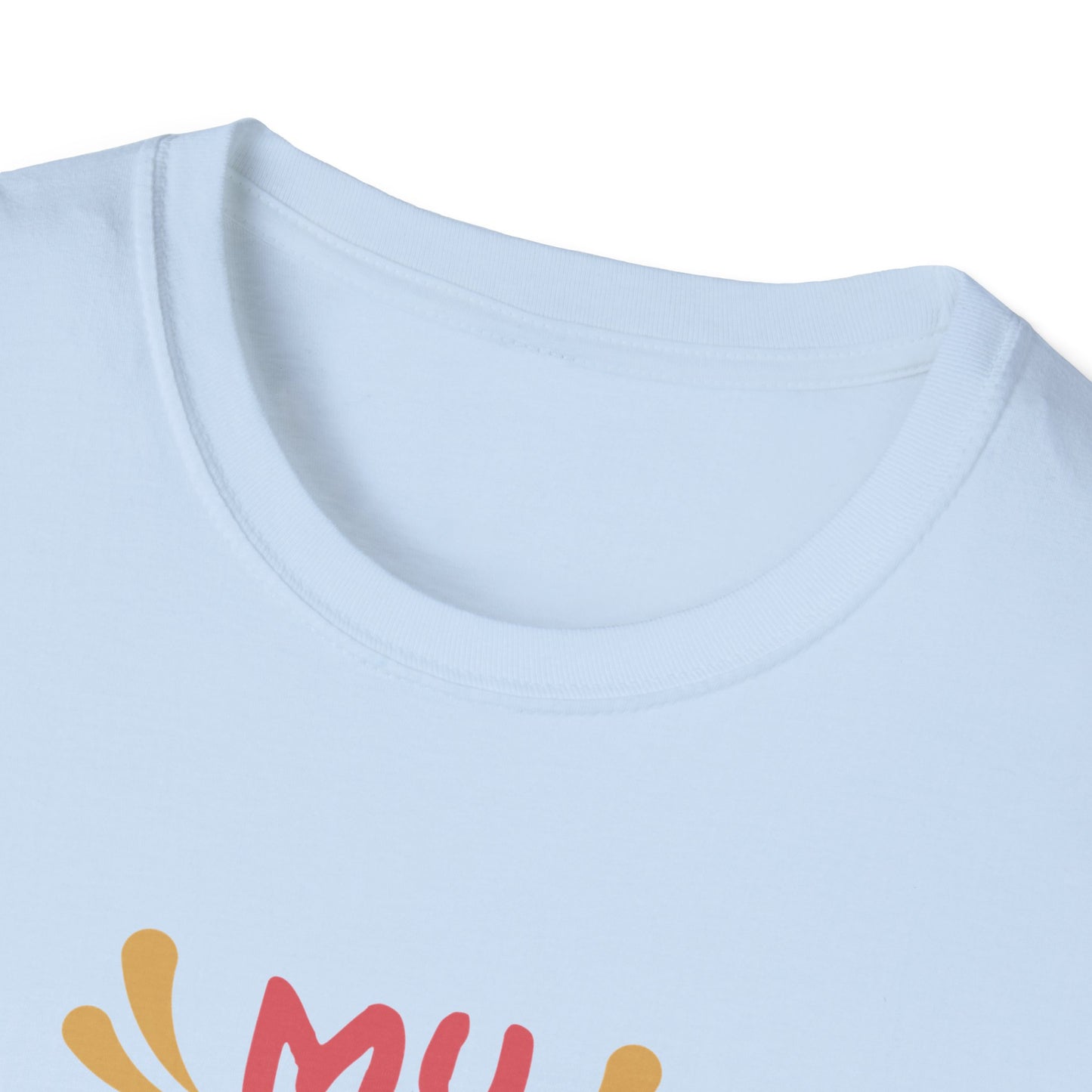 Mother's Day Unisex T-Shirt - My Mom Is My Hero Design