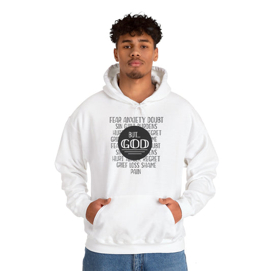 God Trumps Negative Emotions Christian Hoodie | Motivational Treats