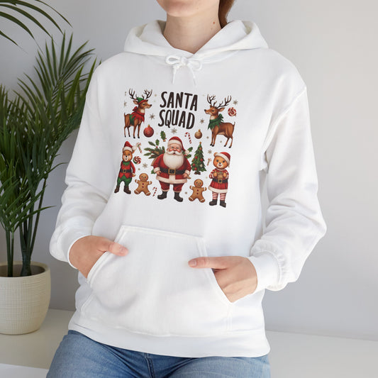 Santa Squad Christmas Hoodie - Unisex