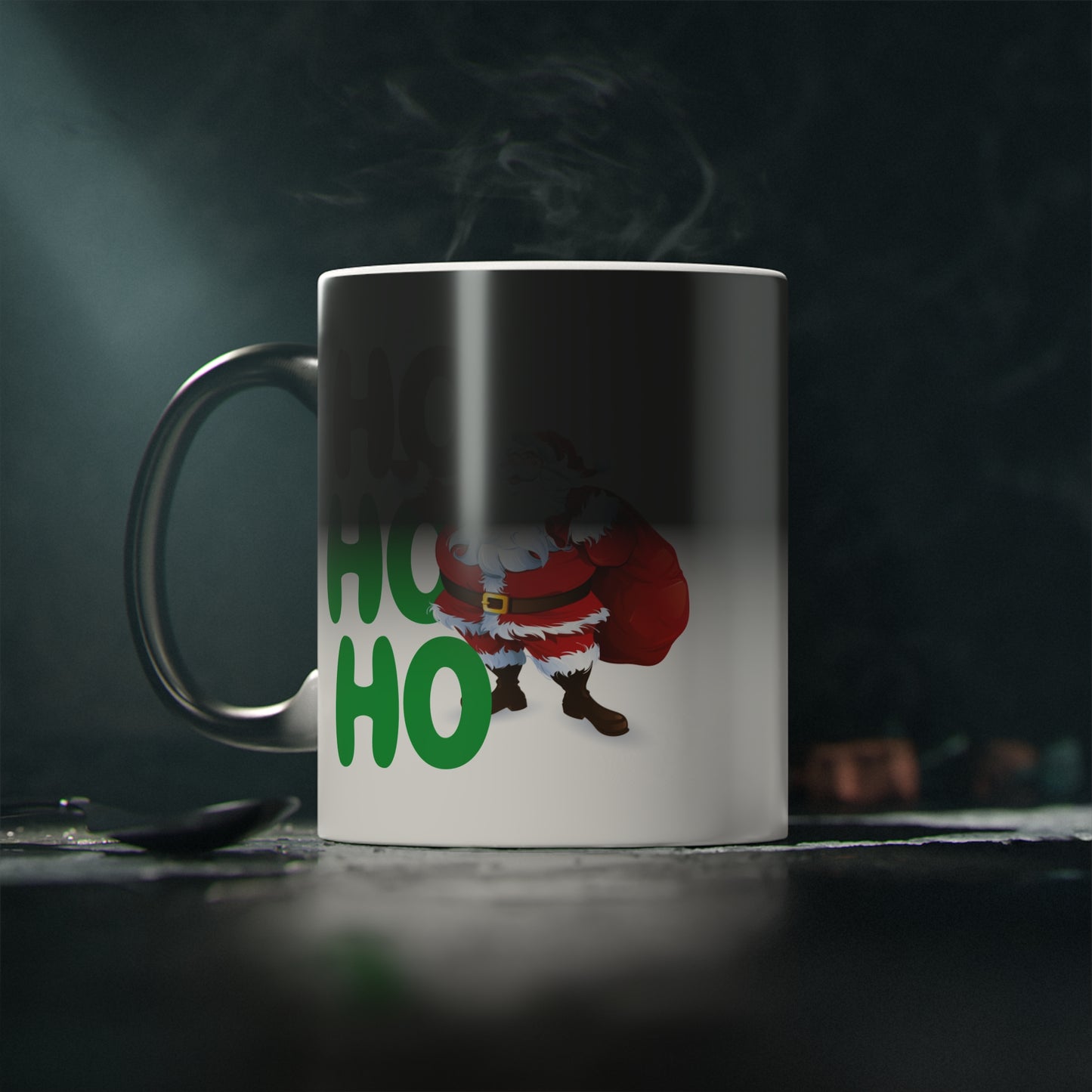 Christmas Color Changing Mug - Ho Ho Ho Design