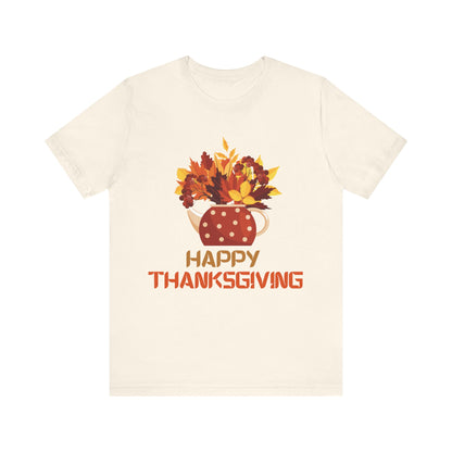 Kettle Plants in Fall Thanksgiving T-Shirt - Unisex