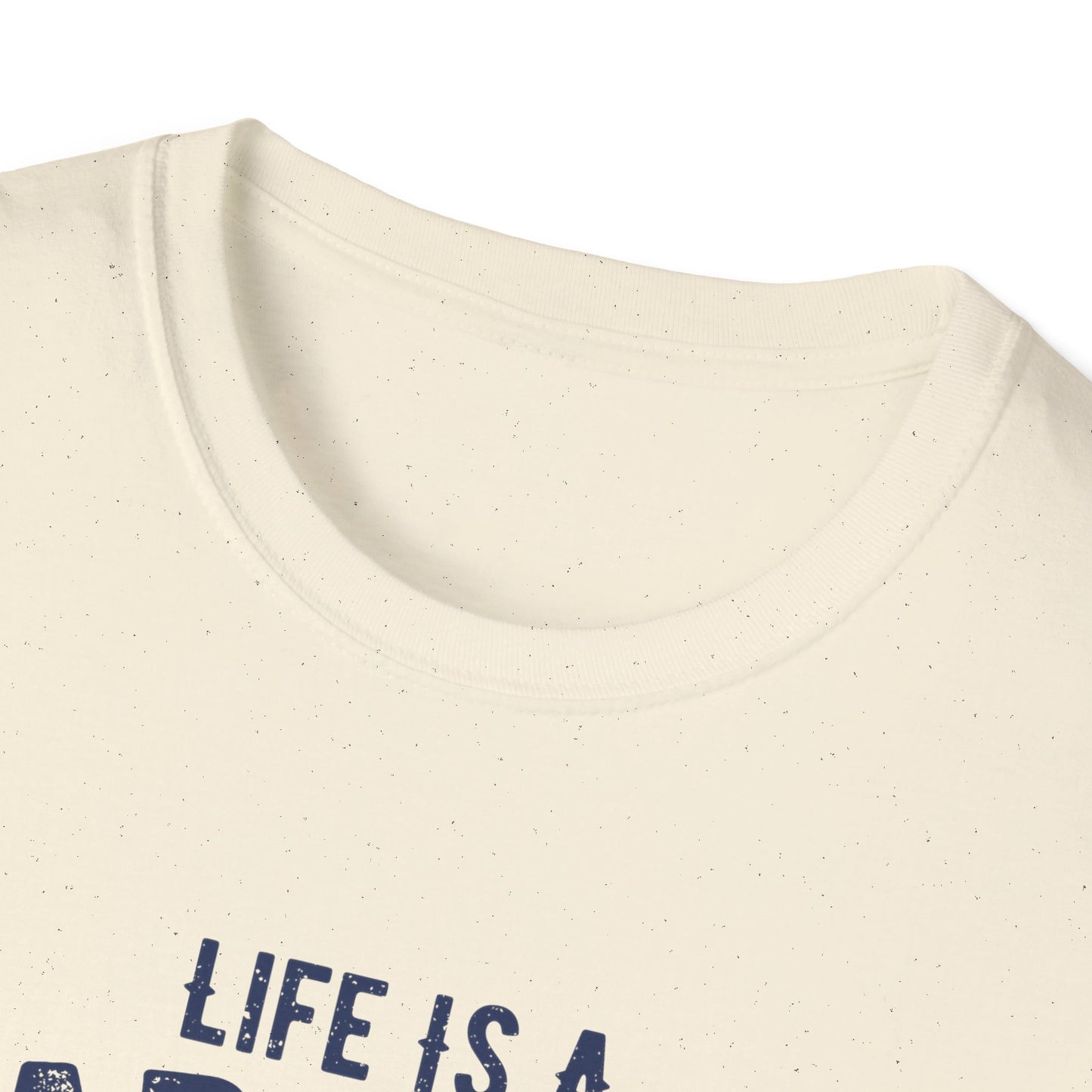 Motivational Unisex T-Shirt - Life Is A Carousel Design