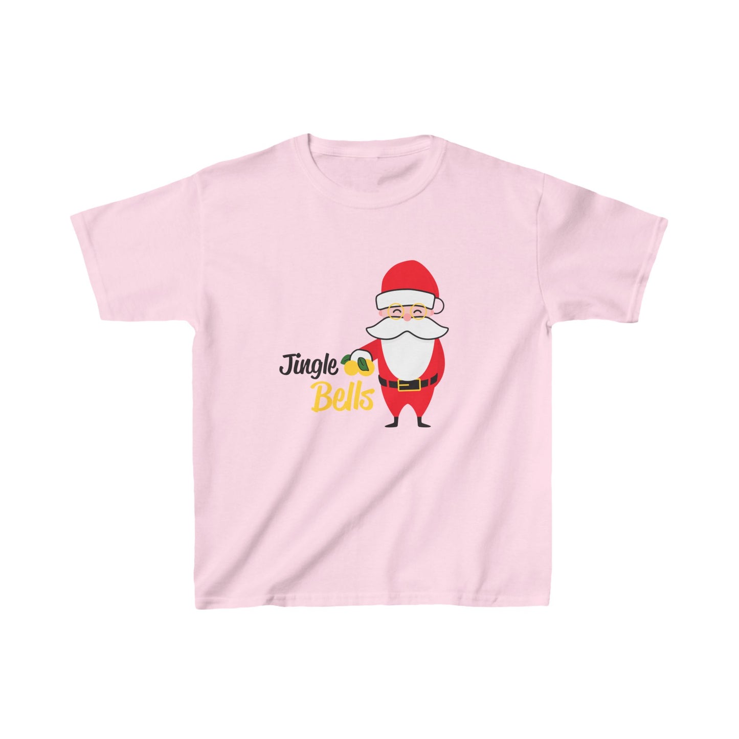 Christmas Unisex Kids T-Shirt - Jingle Bells Santa Design