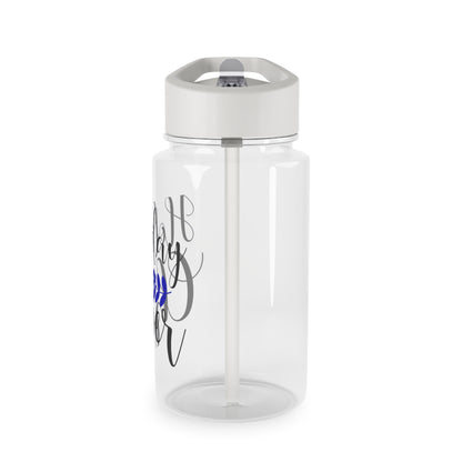 Tritan Water Bottle - Festive Holiday Cheer Design