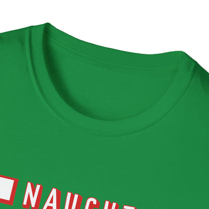 Christmas Unisex T-Shirt - Naughty Nice I Tried Design