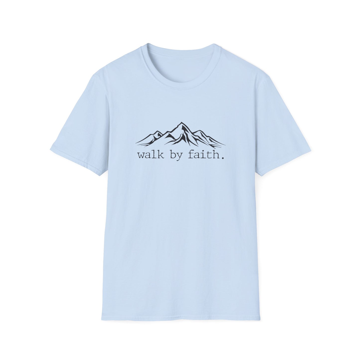 Christian Unisex T-Shirt - Walk By Faith Design