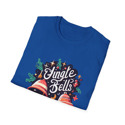 Christmas Unisex T-Shirt - Jingle Bells Design