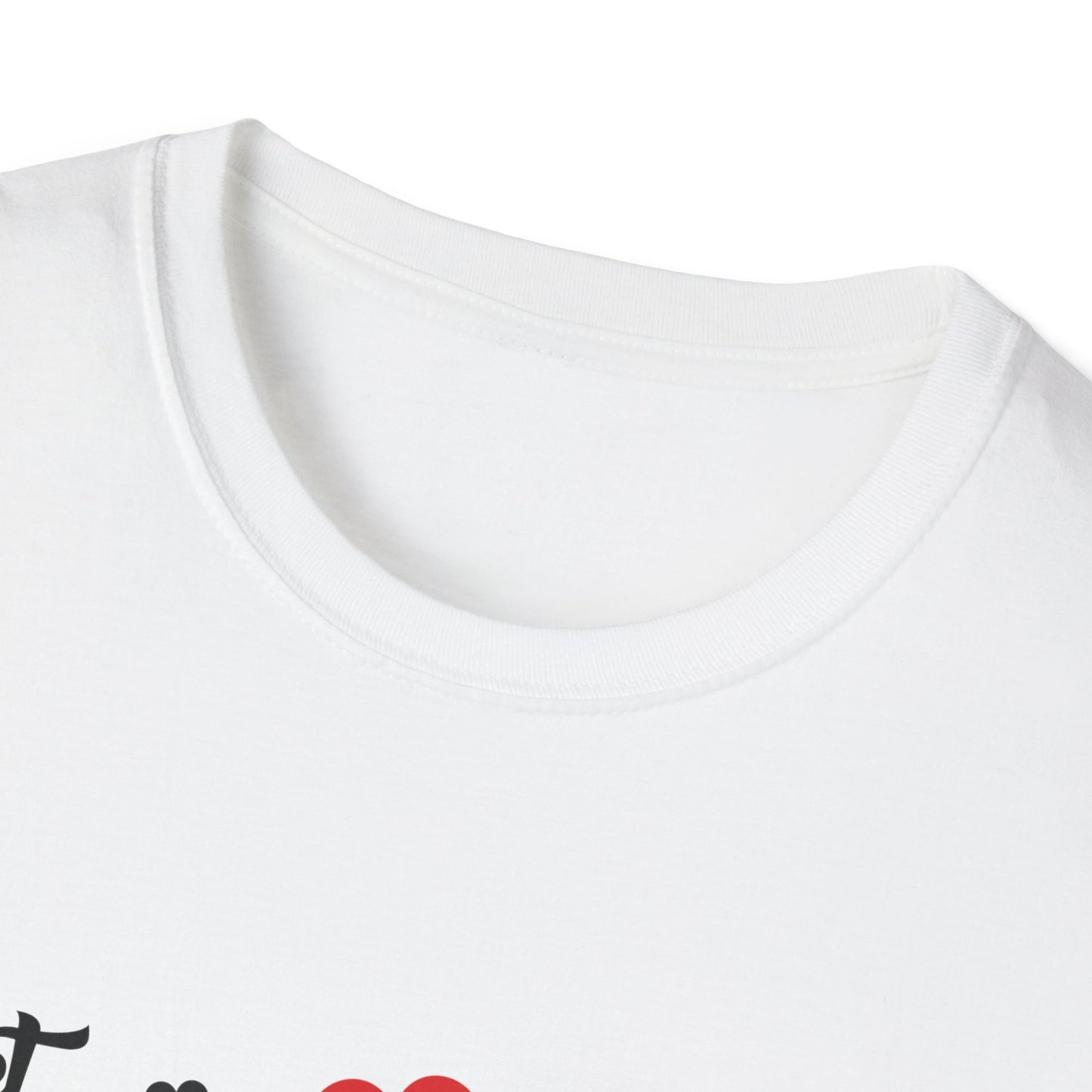 Valentine's Day Unisex T-Shirt - Let Love Create Miracle Left Design