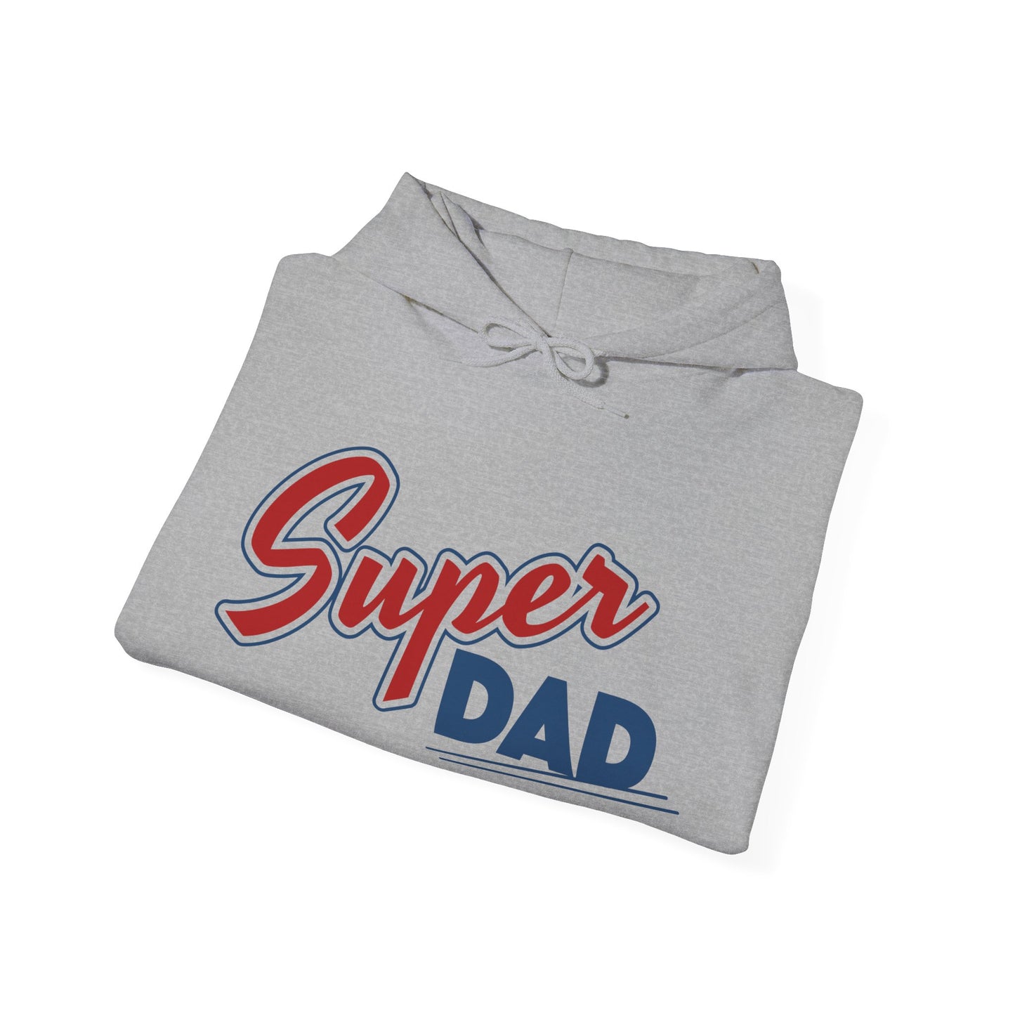 Father's Day Unisex Hooded Sweatshirt - Super Dad Design