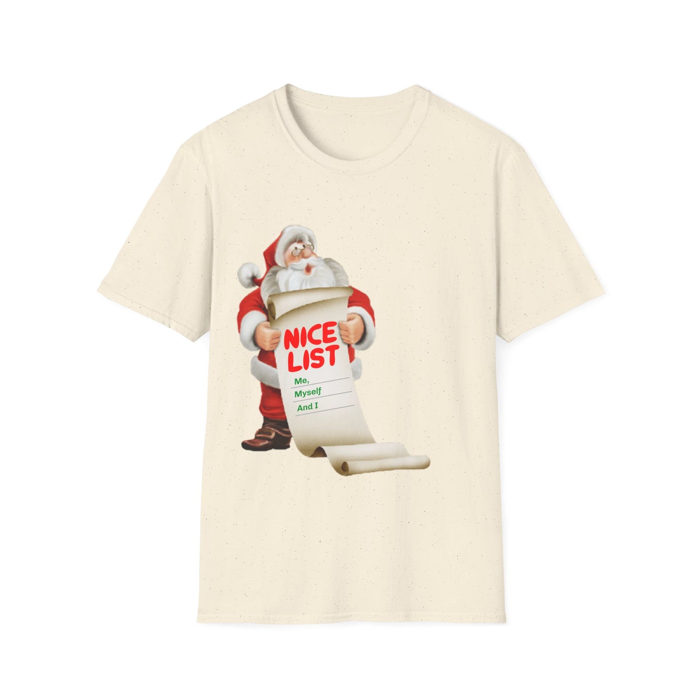 Christmas Unisex T-Shirt - Nice List Design