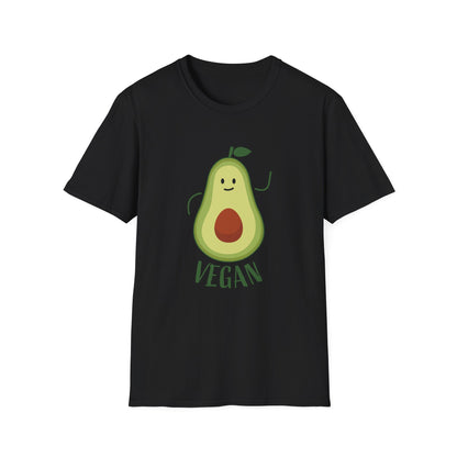 Motivational Unisex T-Shirt - Avocado Vegan Design