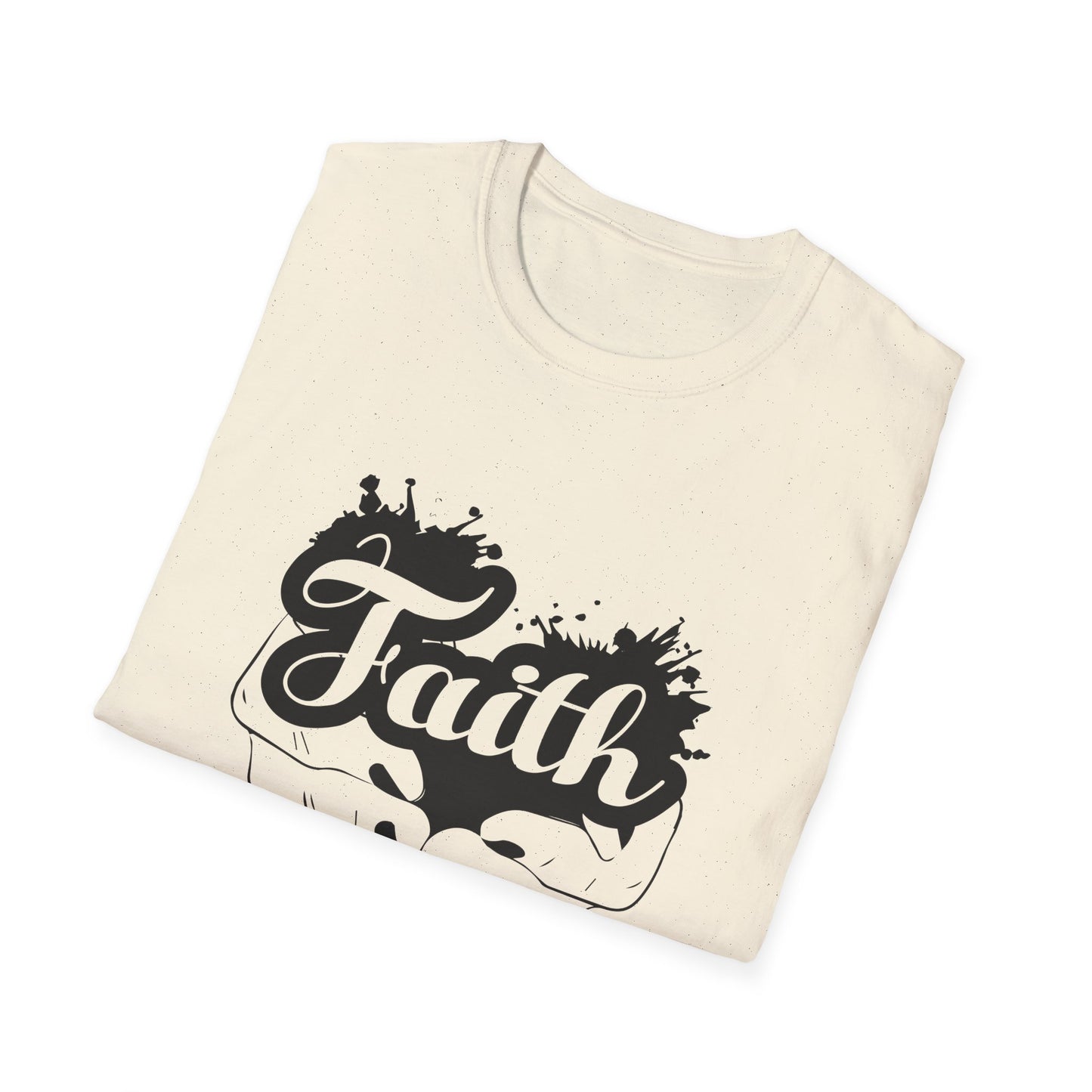 Christian Unisex T-Shirt - Faith In Your Hands Design