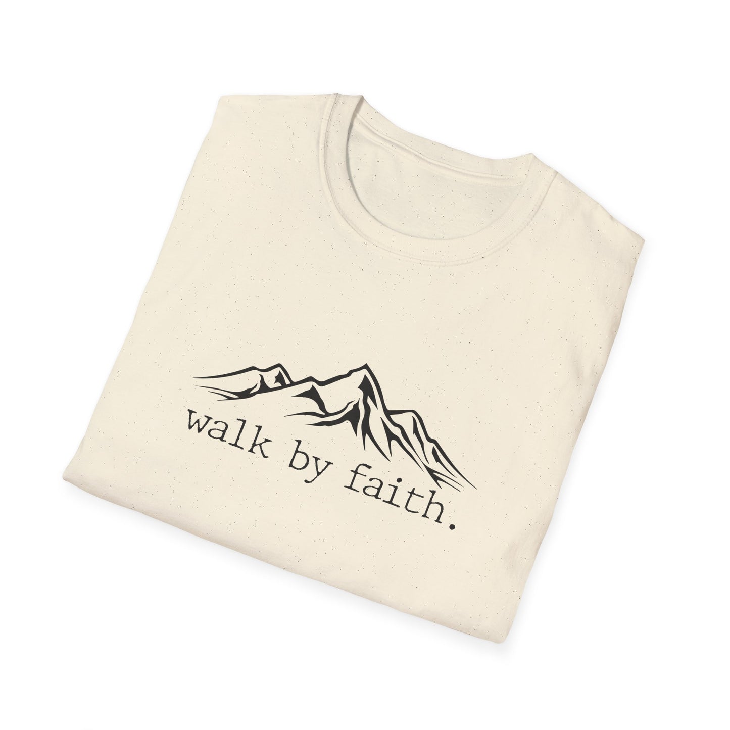 Christian Unisex T-Shirt - Walk By Faith Design