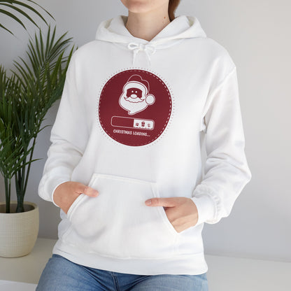 Christmas Unisex Hooded Sweatshirt - Christmas Loading Design