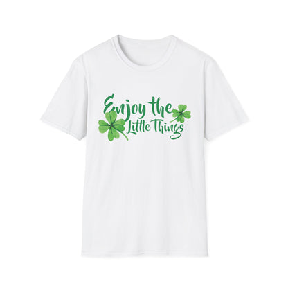 Motivational Unisex T-Shirt - Enjoy The Little Things Design