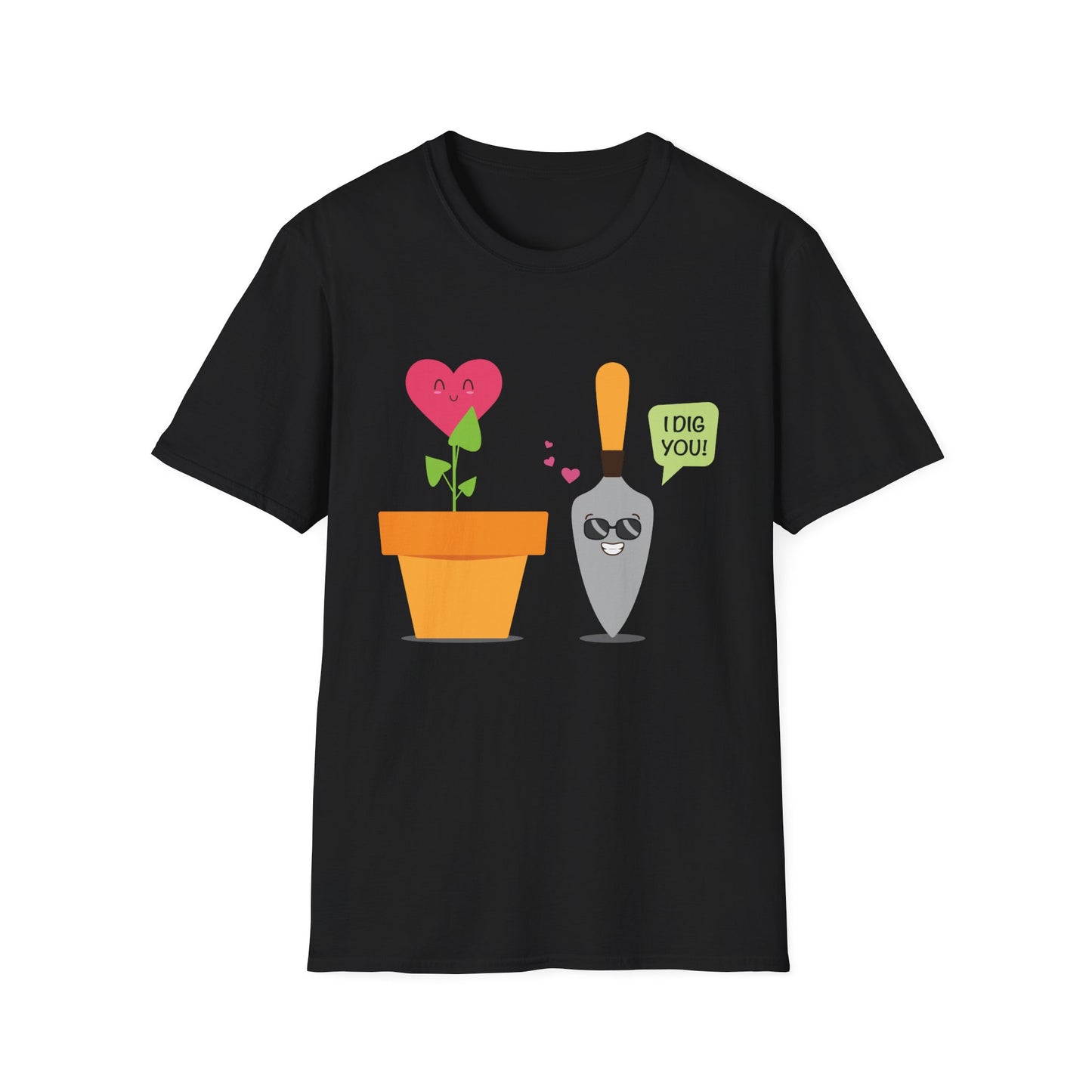 Valentine's Day Unisex T-Shirt - I Dig You! Design